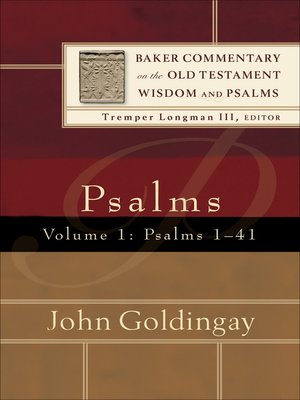 cover image of Psalms--Volume 1